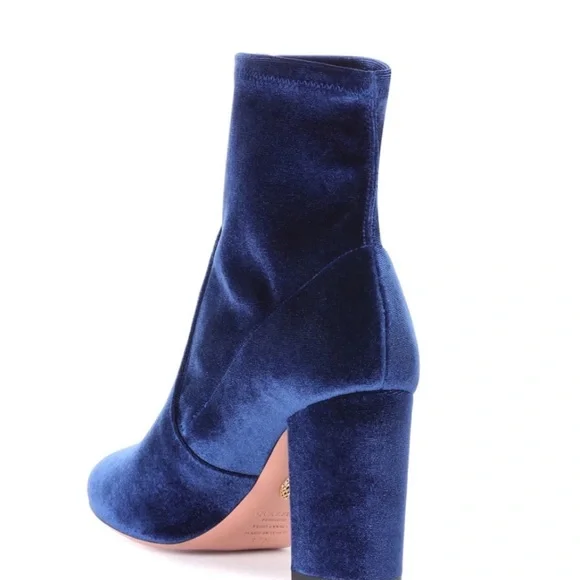 Aquazzura So Me Velvet 85mm Bootie - Picture 4 of 4